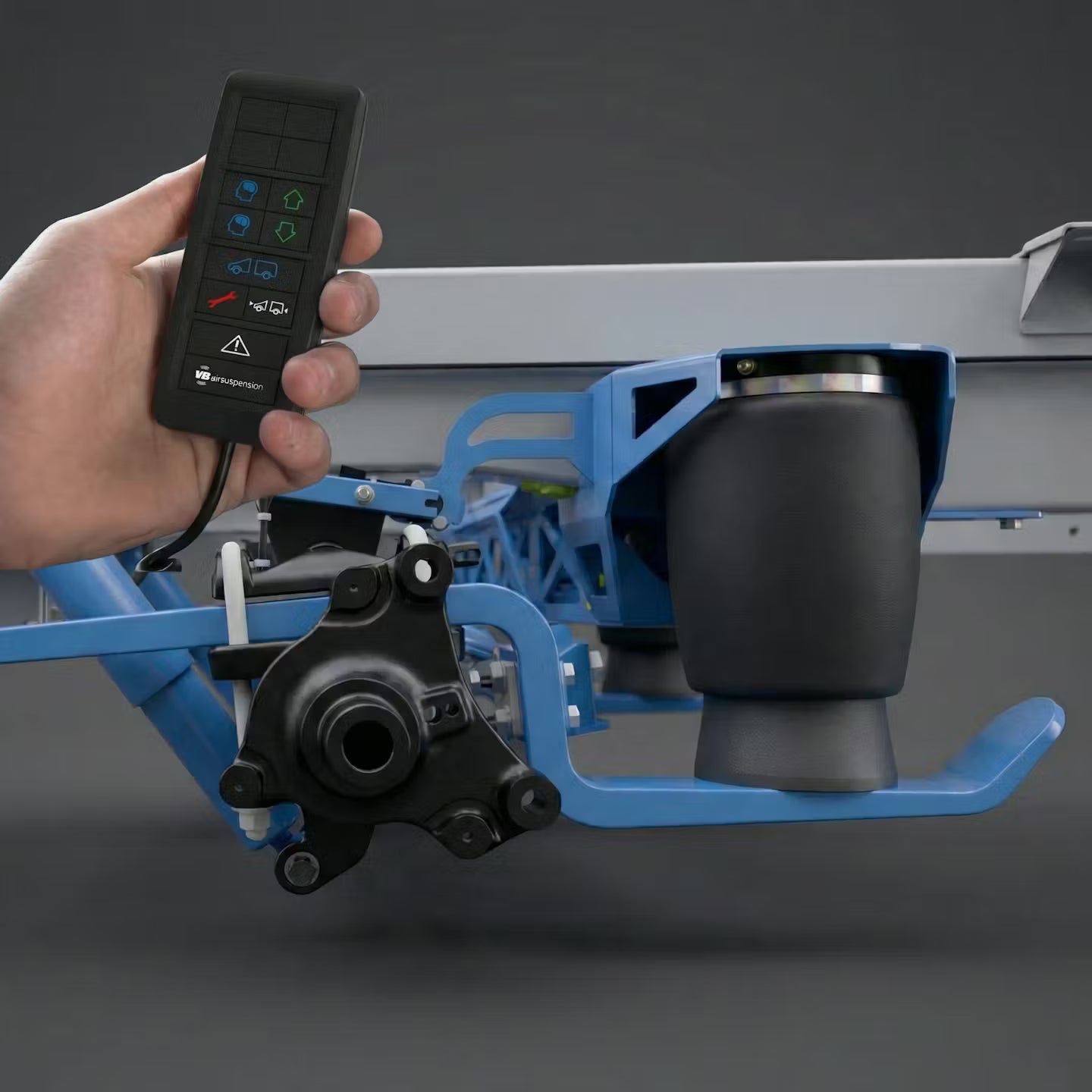 VB-FullAir 2C Rear Axle for Roller Team Kronos range MY2025 to current