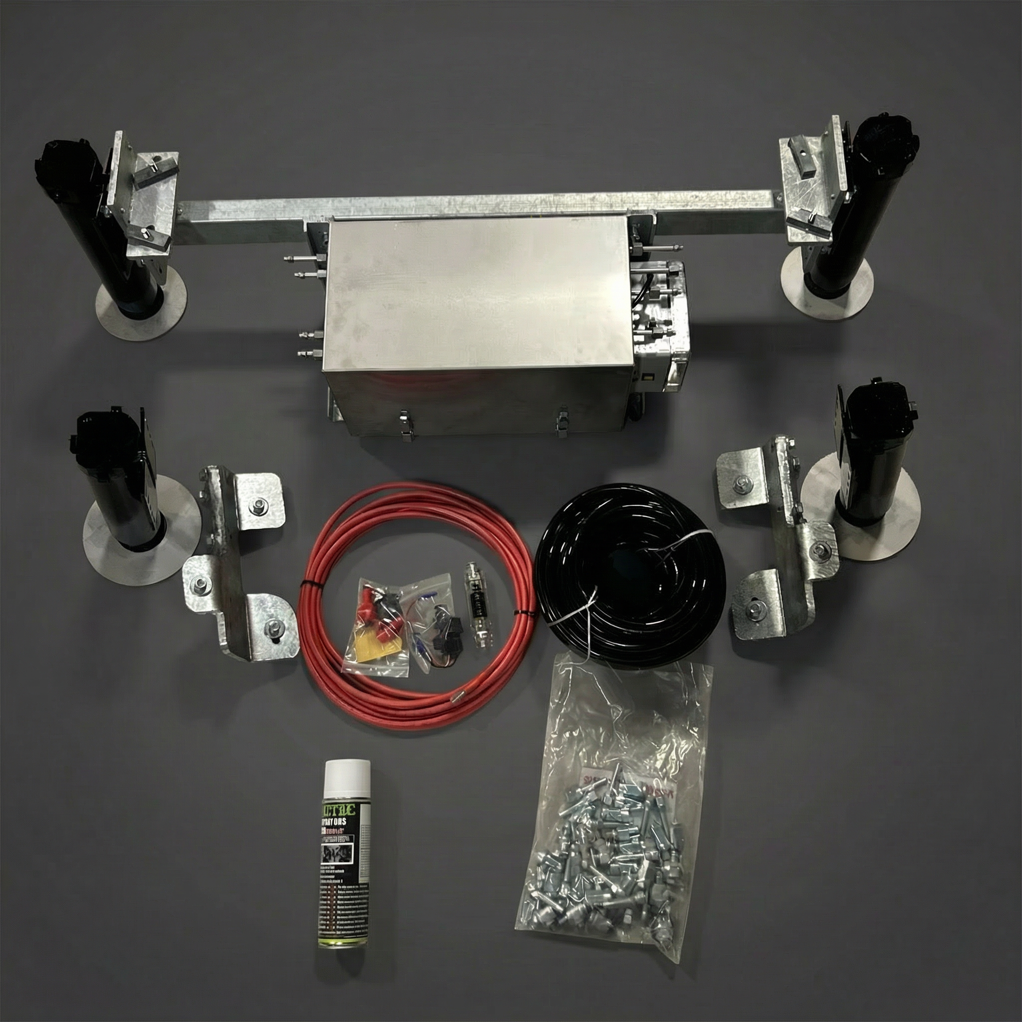 SHR Hydraulik Self-Levelling System for X250/X290 Fiat Ducato leaf spring chassis from 2006 to current