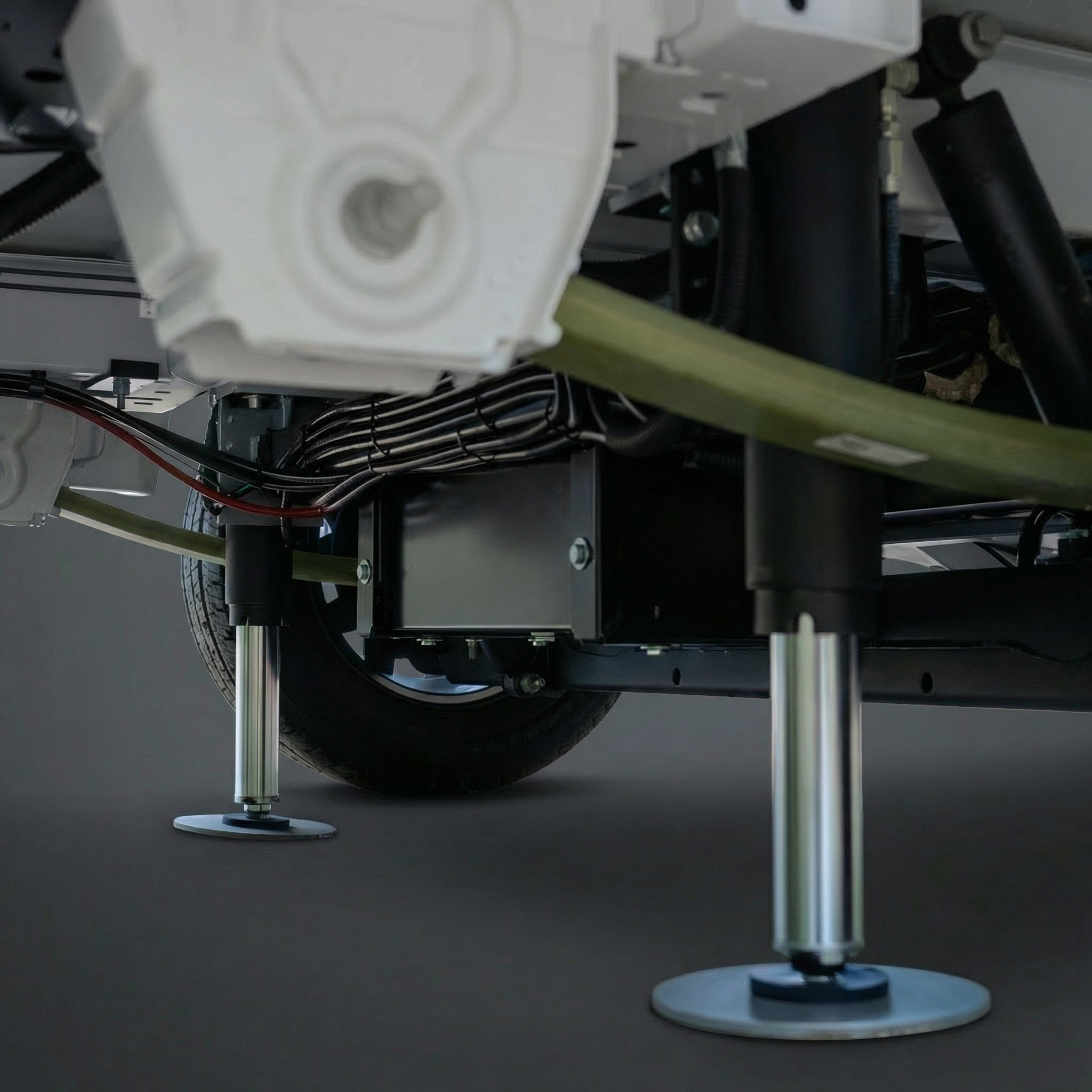 SHR Hydraulik Self-Levelling System for Ford Transit V363 chassis from 2014 to current