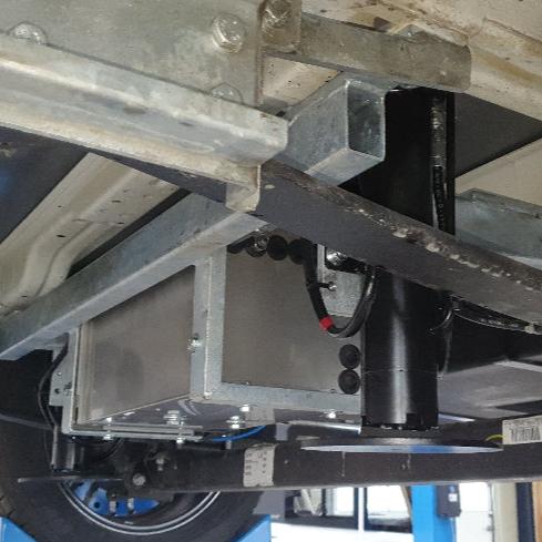 SHR Hydraulik Self-Levelling System for X250/X290 Fiat Ducato leaf spring chassis from 2006 to current