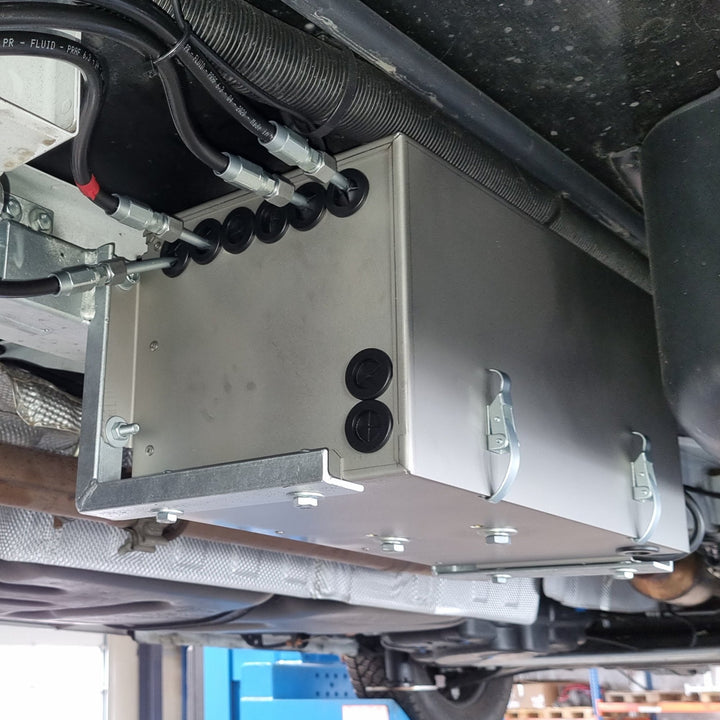 SHR Hydraulik Self-Levelling System for Ford Transit V363 chassis from 2014 to current