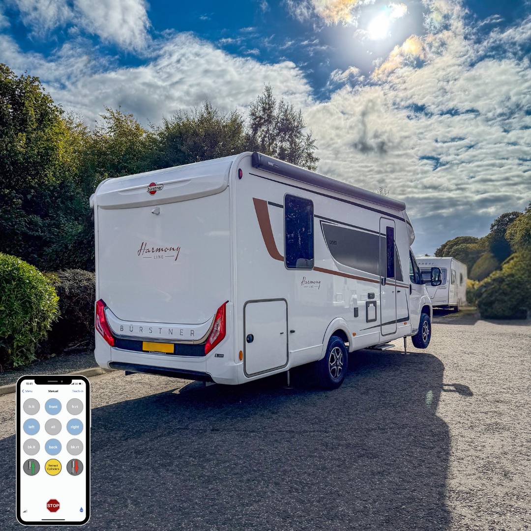 SHR Hydraulik Self-Levelling System for X250/X290 Fiat Ducato leaf spring chassis from 2006 to current