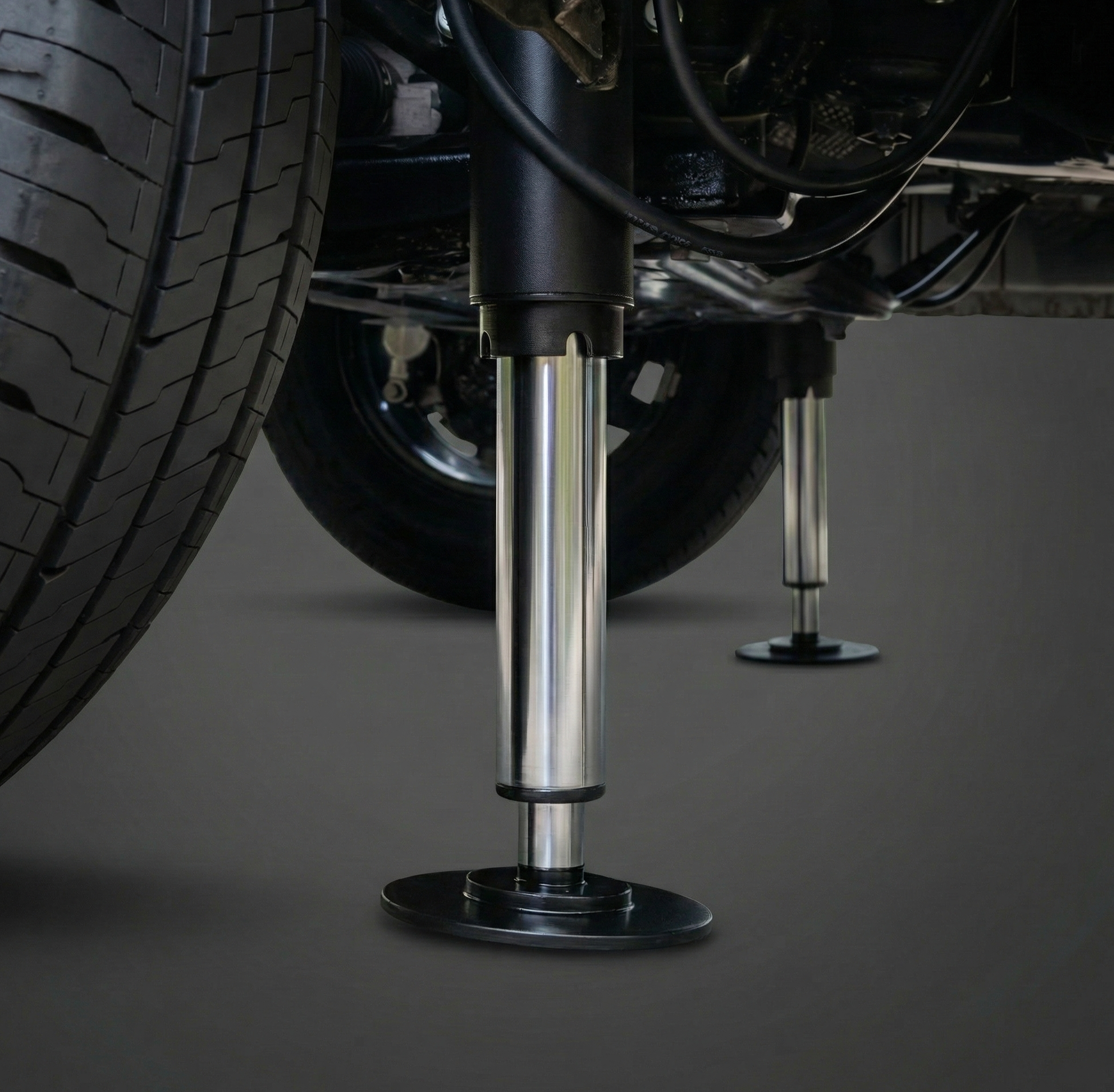 SHR Hydraulik Self-Levelling System for Ford Transit V363 chassis from 2014 to current