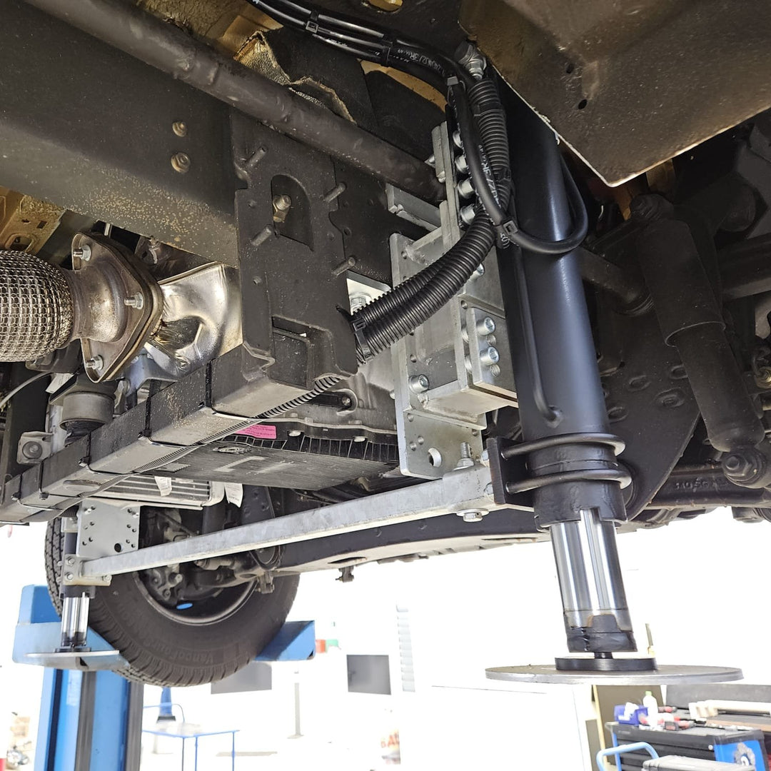 SHR Hydraulik Self-Levelling System for Iveco Daily chassis from 2006 to current