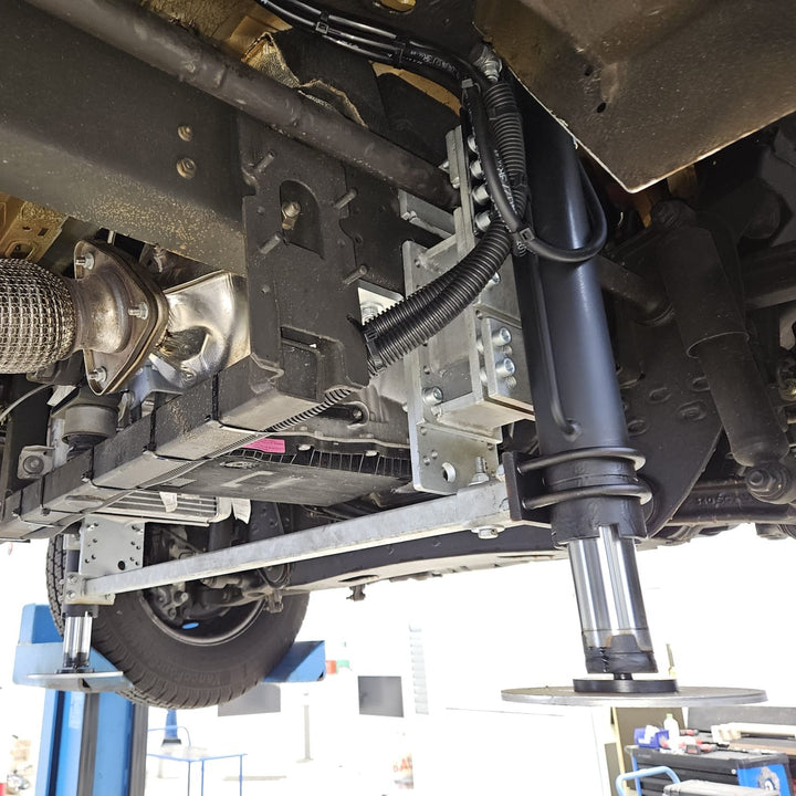 SHR Hydraulik Self-Levelling System for Iveco Daily chassis from 2006 to current