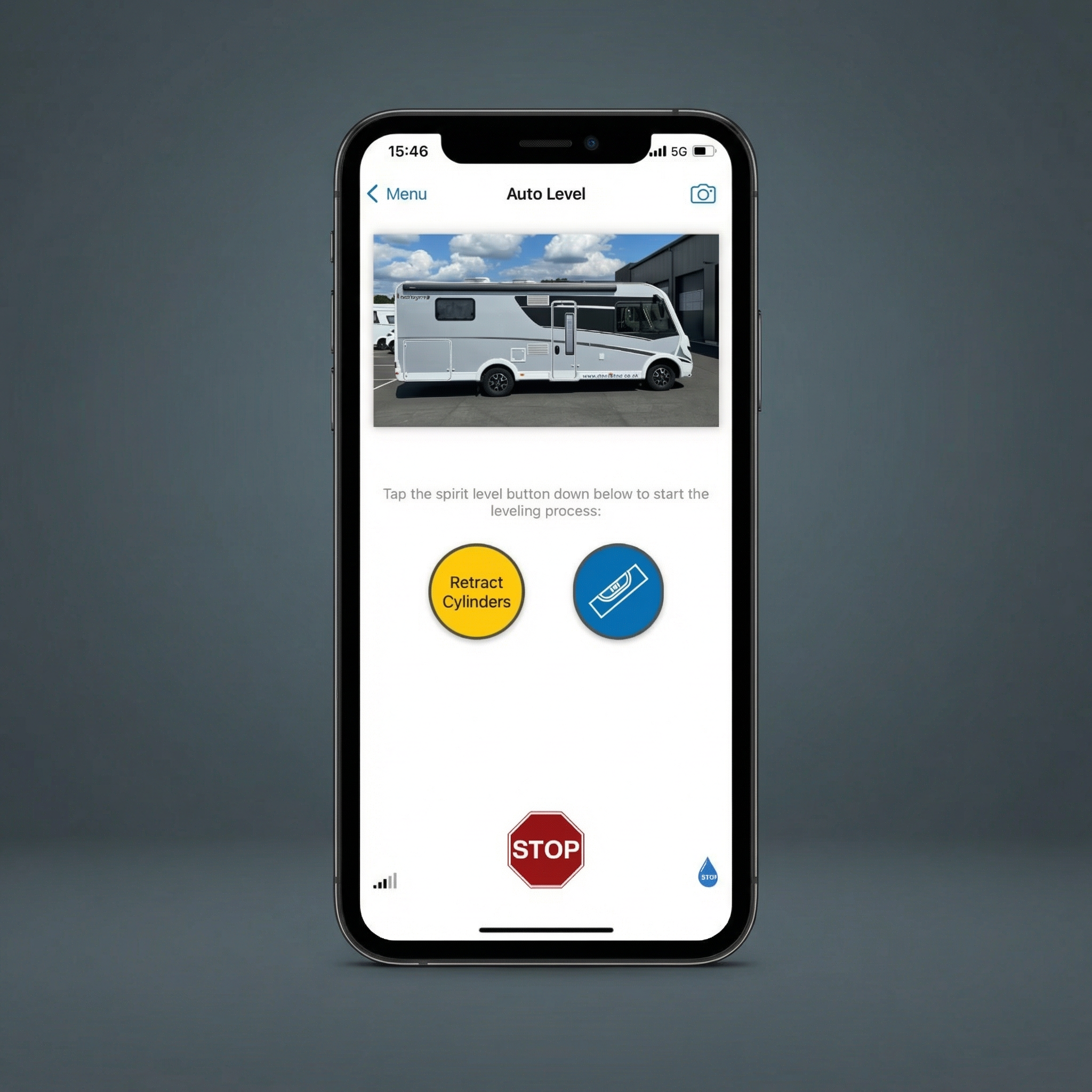 SHR Hydraulik Self-Levelling System for MAN TGE/Volkswagen Crafter chassis from 2017 to current