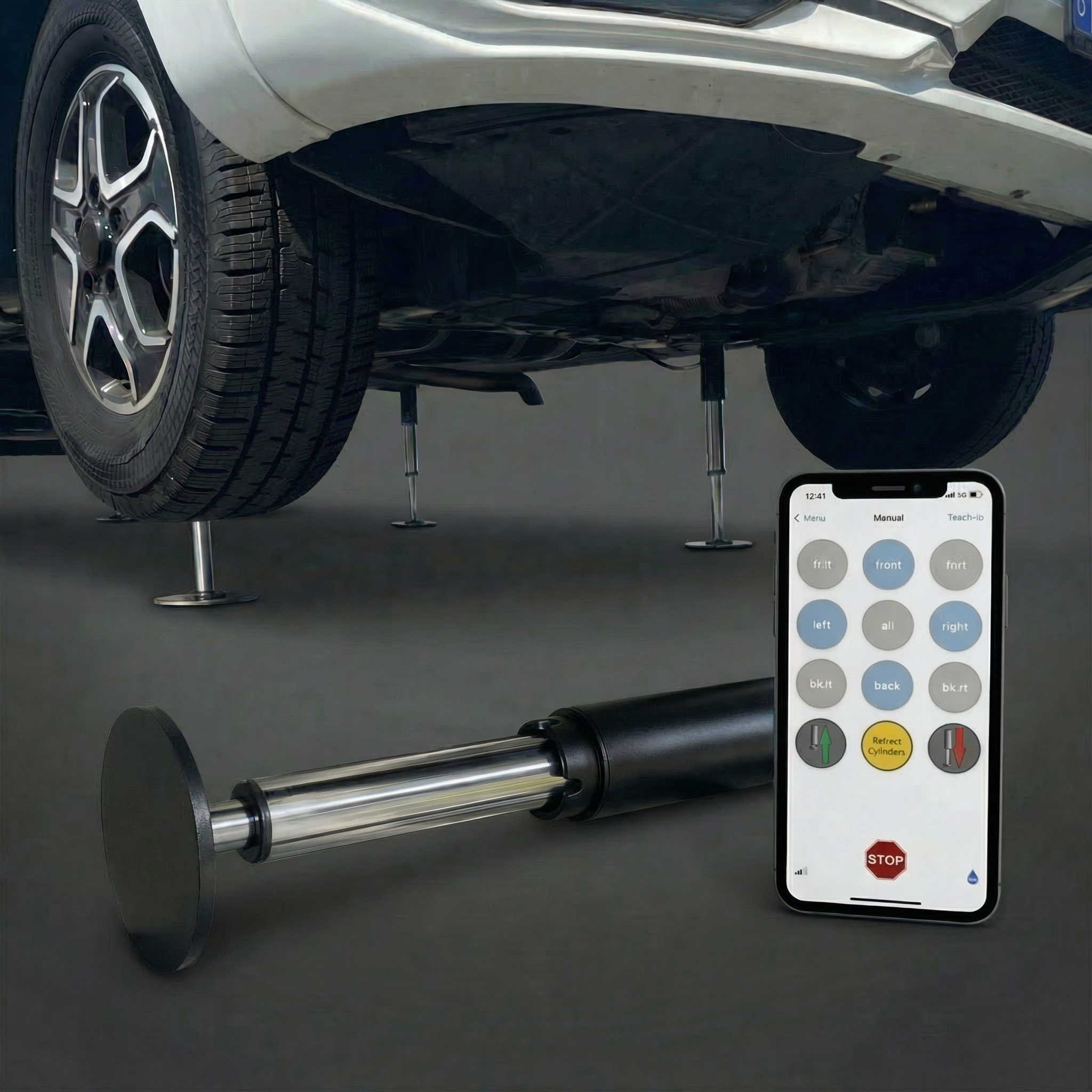 SHR Hydraulik Self-Levelling System for MAN TGE/Volkswagen Crafter chassis from 2017 to current